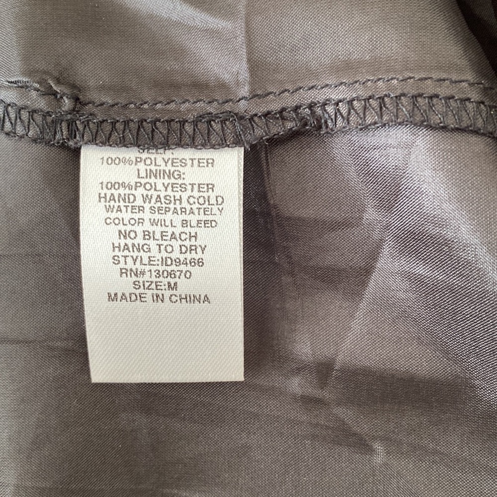 Black Formal A-Line Dress - Picture 6 of 6